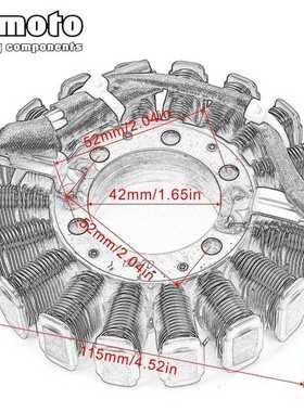 BJMOTO Motorcycle Generator Stator Coil For Honda 31120-KSV-