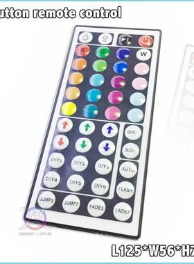 1-10 Pieces Advanced chip 44key MINI infrared led controller