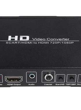 Top Deals PAL / NTSC SCART and HDMI to HDMI Video Converter