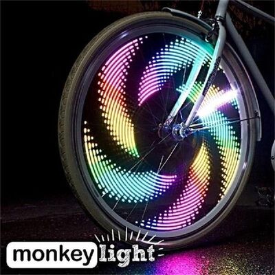 3D Bicycle Spokes LED Lights Colorful Bicycle Wheel Light