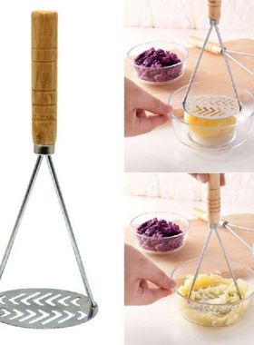 1pc Stainless Steel Potato Masher Manual Mashing Plate for