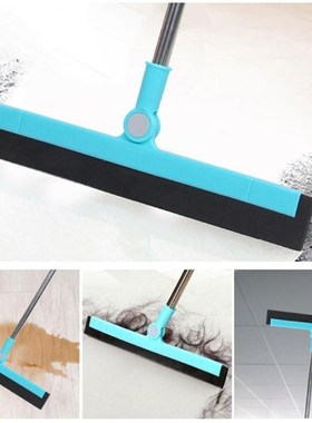 Window Wiper Scraper 180 Degrees Rotatable Hand Push Mop Swe