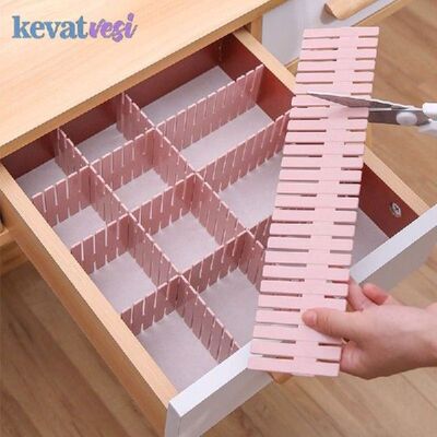 Adjustable Storage Partition Board Drawer Organizer Divider