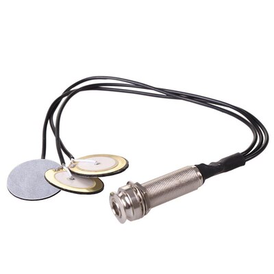 Piezo Contact Microphone 3 Transducer Pickups with end pin j