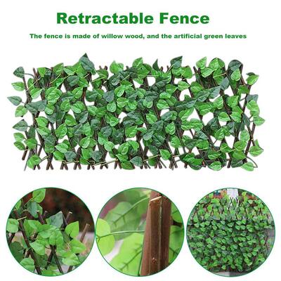 Artificial Garden Plant Fence Scalable UV Protected Privacy