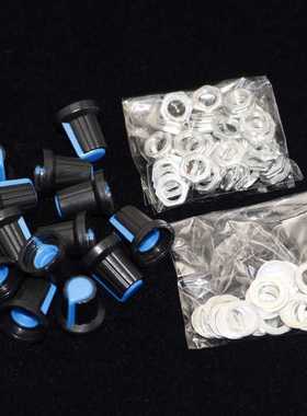 45pcs Wh148 Dual Gang Stereo 6pin Potentiometer kit 1k 5k 10