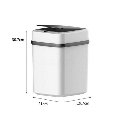 10L Automatic Smart Auto Sensor Dustbin Trash Can Waste Bin