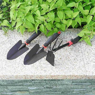 3Pcs Mini Shovel Rake Set Shovel for Plants Bonsai Tools