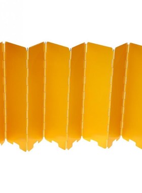 Cookware Stove-Windshield Windbreak Camping-Accessory Foldab