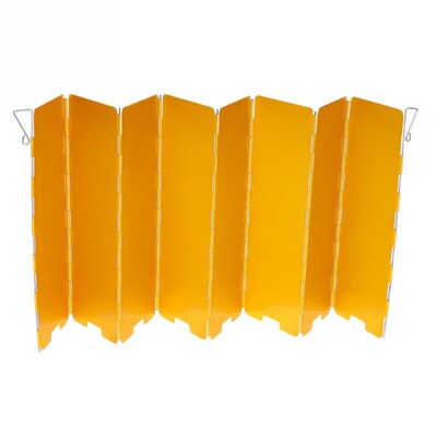 Cookware Stove-Windshield Windbreak Camping-Accessory Foldab