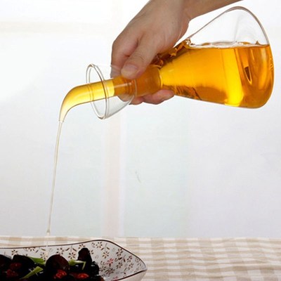 Glass olive oil bottle leak-proof dripping oil edible soy sa