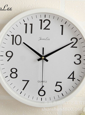 10 inches silent wall clock bedroom living room colorful