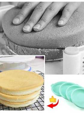 4/6/8 inch Round Silicone Pastel Layer Cake Mould Silicone M