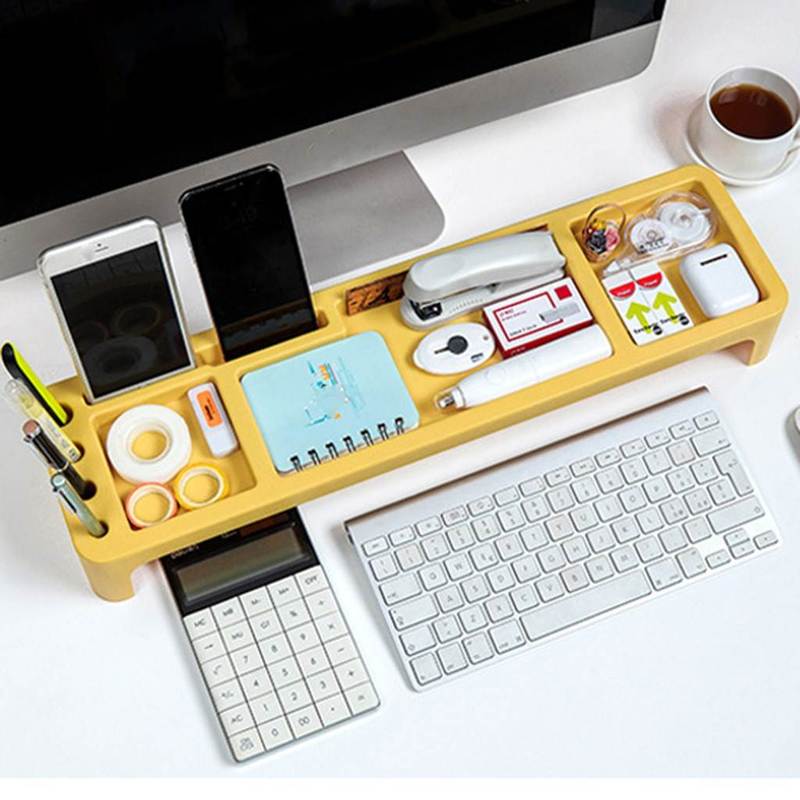 Table Desktop Storage Organizer Holder Keyboard Drawer Offic