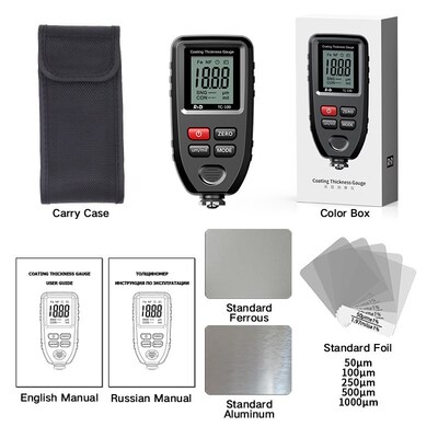 R&D TC100 Coating Thickness Gauge Car Paint Film Thi