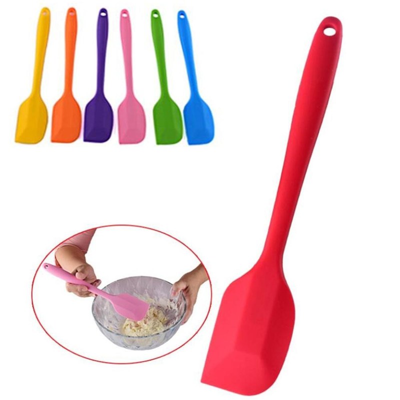 Large Size 27*5cm Long Handle Silicone Cream Cake Spatula Mi