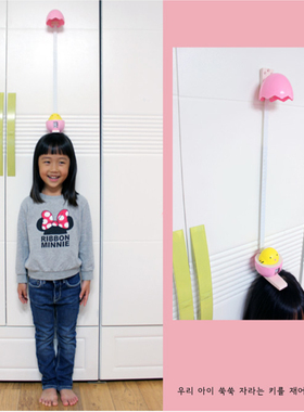 Egg Shape Lovely Children Height Measure Tape Wall Mounted