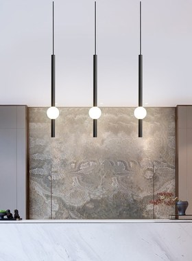 Nordic minimalist led pendant light creative bedside /restau