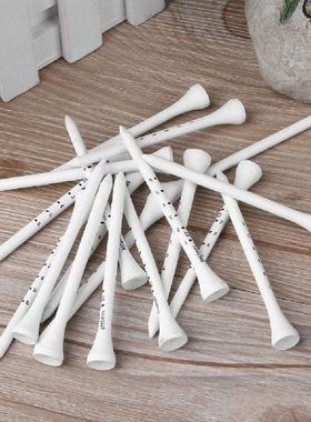 80 Buah/Tas Kaus Golf Profesional Kayu Bambu Putih dengan