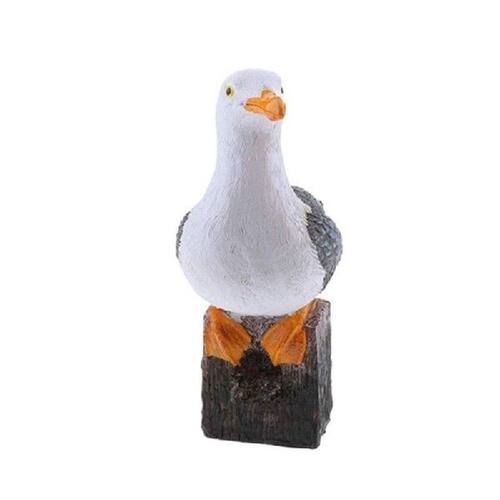 Patung Mew Laut Resin Realistis Model Burung Ornamen