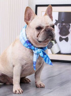 Pets Cooling Ice Collar Instant Cooling Dog Bib Towel