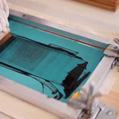 4PCS A3 Screen Printing Kit Aluminum Frame Stretched With 12
