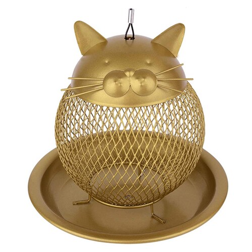 Anti-Squirrel Bird Feeder, Outdoor Cage Bird Feeder, Cute Ca