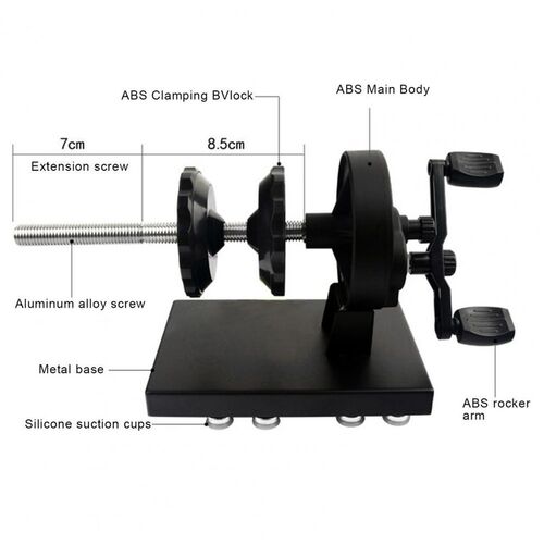 Portable Spinning Reel Fishing Line Spooler Winder Machine w