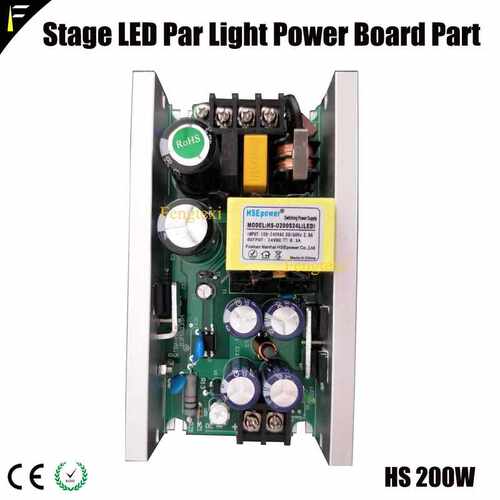 Stage Par Can Drive Power LED 54x3W 150W 180W Par Light Swit