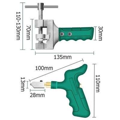 Mintiml 2021 High-Strength Glass Cutter Tile Handheld Diamon