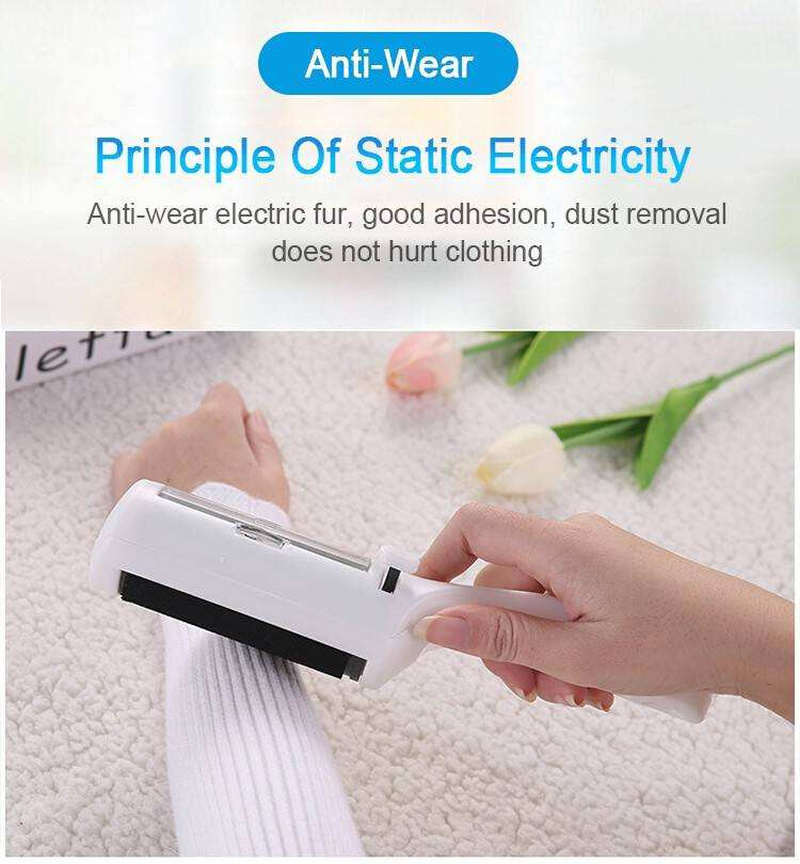 1 PC Electrostatic Static Clothing Dust Pets Hair Cleaner Re