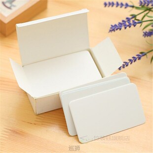 90 Pieces/set.White paper blank cards.Handmade greeting card