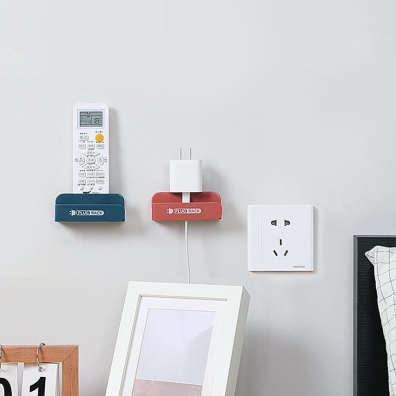 Plug Hook Rack Wall Mounted Holder Home Organizer Kitchen T