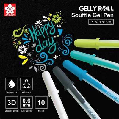 SAKURA Gelly Roll Pens Gel Ink Ballsign Pen Art Marker High