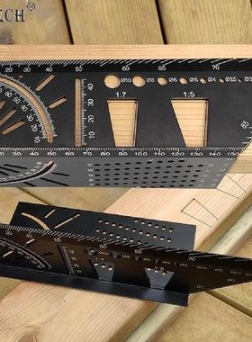 Woodworking Scriber Mark Line Gauge Dovetail Maker Template