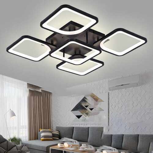 Modern LED Chandelier Lights for Living Room Dining Kitchen