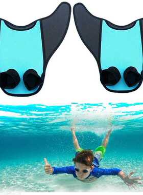 Kids/s Mermaid Tail Swimming Fin Snorkeling Foot Flipper Div