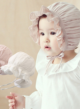 Lace Newborn Baby Hat Cute Cotton Kids Baby Girl Hat Cap Pri