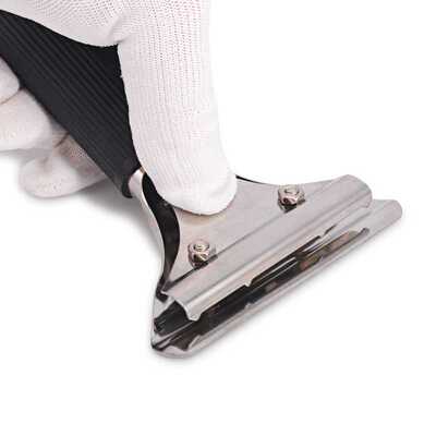 BLUEMAX Rubber Strip Blade Handle Squeegee Car Ice Scraper C