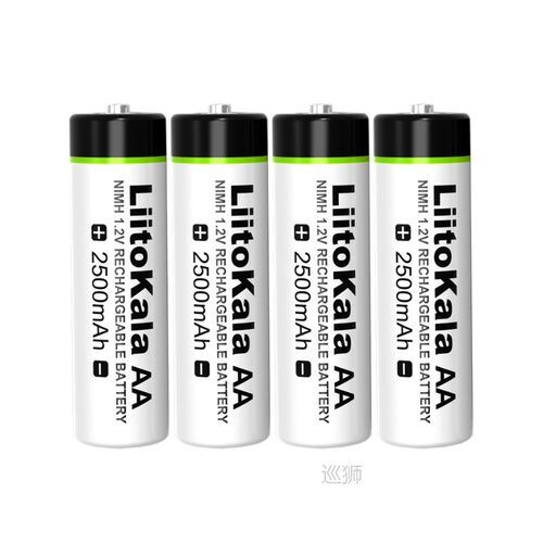 1.2V AA 2500mAh Ni-MH Rechargeable Battery for Temperature G