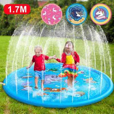 Colchoneta de agua inflable para ni?os, colchoneta de verano