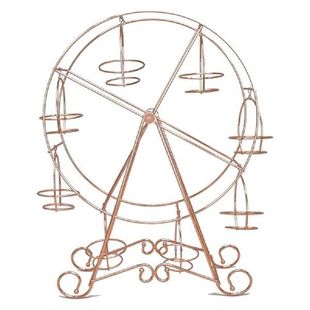 Cupboard Display Stand Rotating Wheel Display 8 Cup Cake