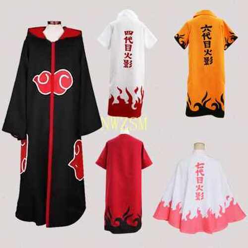Akatsuki Cosplay Cloak Yondaime Hokage Namikaze Minato - 封面