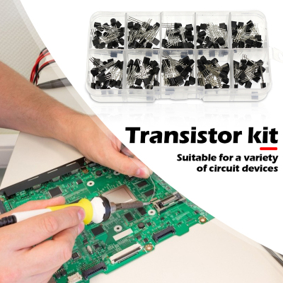 200pcs Transistor Kit Box Set BC327 BC337 BC517 BC547 BC548