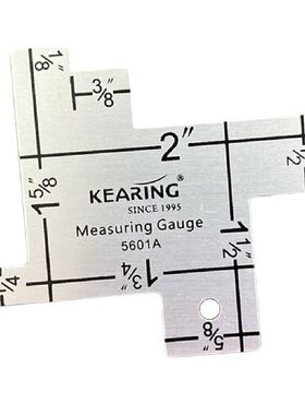2'' Mini Metal Hemline Measuring Gauge DIY S