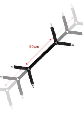 2pcs 4Pcs Bed Fitted Sheet Straps Buckles Bed Fitted Fastene