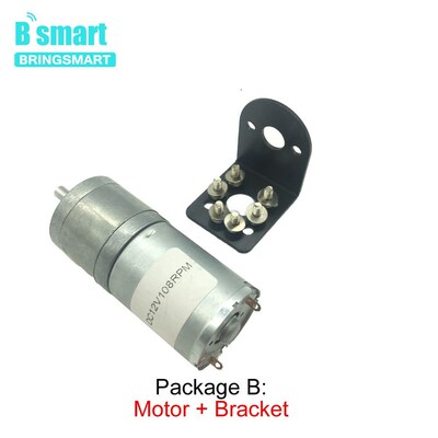 JGA25-370 Mini Motor DC 12 Volt 3V 6V 24V High Torque Low Sp