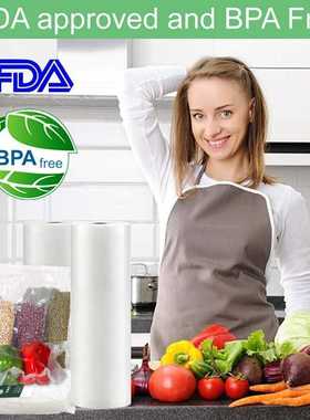 Vacuum Food Saver Sealer Bags Rolls Sous Vide Storage Packag