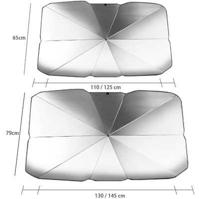 Car Sun Shade Protector Parasol Auto Front Window Sunshade C
