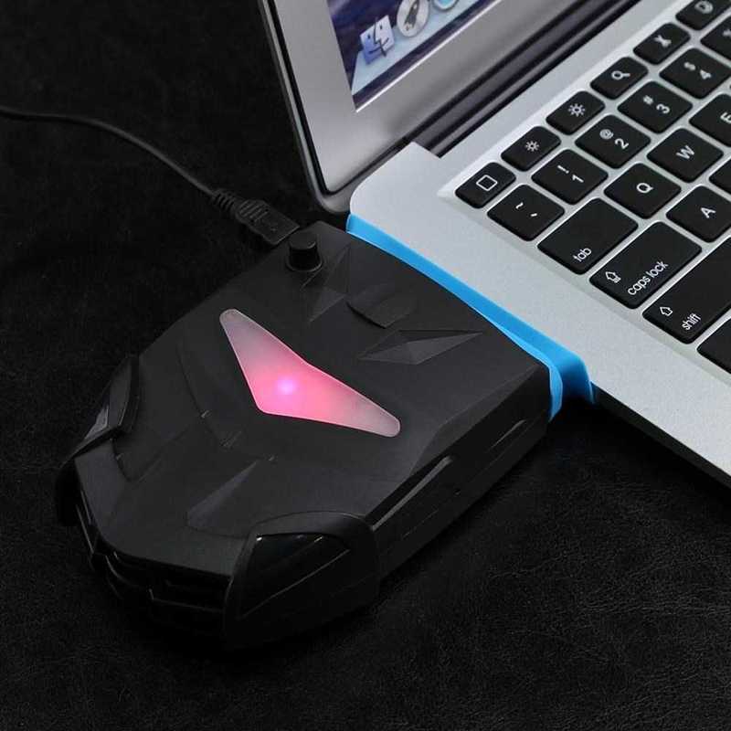 Mini Vacuum USB Laptop Cooler Air Extracting Exhaust Cooling